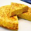 TORTILLA DE PATATAS CON CEBOLLA
